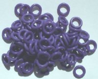 100 10mm Purple Rubber Rings
